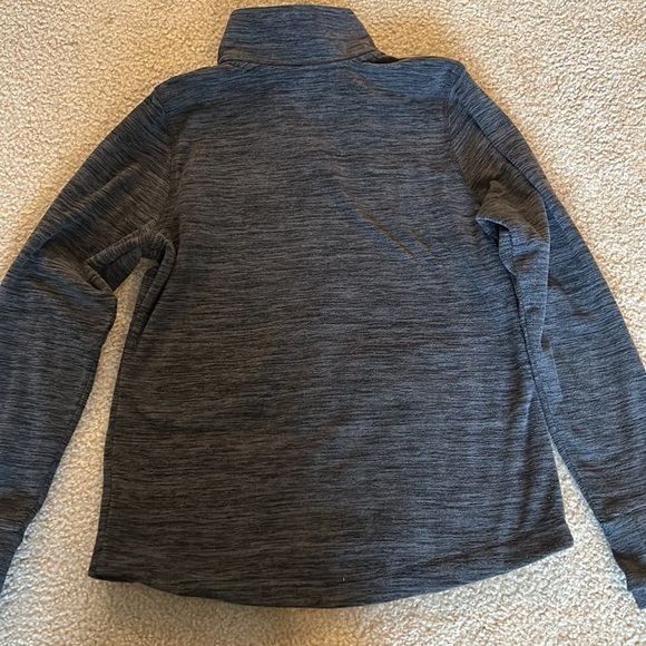Tek Gear Quarter-zip pullover sweatshirt, size medium, gray - Picture 7 of 7